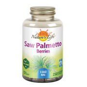 Natures Life Saw Palmetto Berries | 250 Vegetarian Capsules