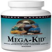 Source Naturals - Mega-Kid Chewable Multi-Vitamin 120 Wafers