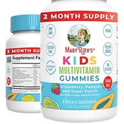 MaryRuth's Kids Multivitamin 60 Gummies Sugar Free 2 Month Supply Kid & Toddlers