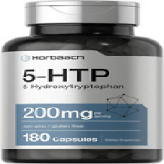 5HTP 200Mg Capsules | 180 Count | Griffonia Simplicifolia | 5HTP Extra Strength