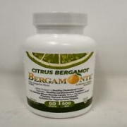 Bergamonte Citrus Bergamot Full Spectrum 60 VCaps 500 mg Each 1 Month Supply
