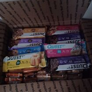 Lot of 81 Brand New Assorted Quest Protein Bars,  9 Flavors