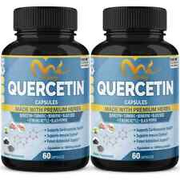 Quercetin Supplements Capsules Supply with Turmeric Nettle Cardiovascular ，Healt