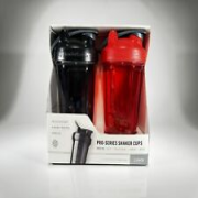 New! Pro-Series Shaker Cups NIB Black + Red!!