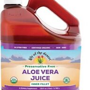 Lily Of The Desert Aloe Vera Juice Preservative Free 128 oz Liquid