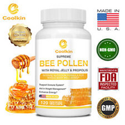 Bee Pollen - Royal Jelly,Propolis - Anti-Aging,Anti-inflammatory,Immune Boosting