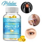 Omega-3 Fish Oil 2000mg-with EPA & DHA-3x Strength,Highest Potency,Brain Health