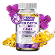 28-In-1 Liver Detox & Cleanse 1430mg - Liver Repair Formula - with Milk Thistle
