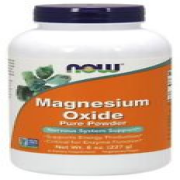 Now Foods Magnesium Oxide Powder 8 oz Powder