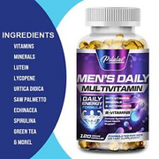 Men's Daily Multivitamin - Vitamins & Minerals - Highest Potency, Energy Booster
