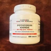 Pottassium iodide supplemet 65mg X tablet exp 3/27 60-count