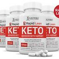 Rapid Lean Keto ACV Pills 1275 MG Stronger Than Gummies Keto Support 5 Bottles