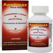 ELP ESSENTIAL Apetimax Vitamins Lysine Royal Jelly Promotes Appetite Syrup for