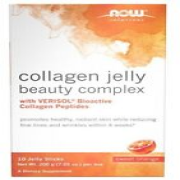 Now Foods Collagen Jelly Beauty Complex - Sweet Orange 10 Jelly Sricks Box