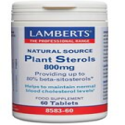 Lamberts Plant Sterols 800mg Tablets (60) BBE 02/2026
