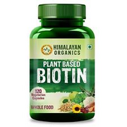 Himalayan Organics Plant Based Biotin 120 Capsules