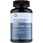 Vitaminhaat Glucosamine Chondroitin MSM + Hyaluronic Acid 120 Capsuls