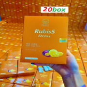 20 Box RUBISS Detox - Fruits Detox - Passionfruit, Pineapple
