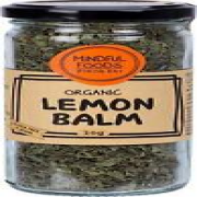 Mindful Foods Lemon Balm Organic - 20g
