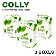 3x Colly Chlorophyll Plus Detox Healthy Green Tea Fiber Loss Slim Diet Weight
