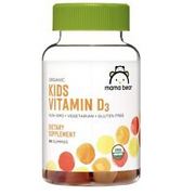 2X Mama Bear Organic Kids Vitamin D3 80 Gummies Each Exp 10/24