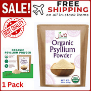 Jiva Organic Psyllium Husk Powder 1.7 Pound Bulk Bag - Non GMO Finely Ground NEW