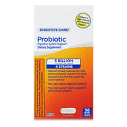Digestive Probiotic Supplement Delayed-Release Capsules, Unisex, 56 Count