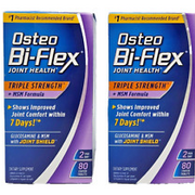 Osteo Bi-Flex Joint Health + MSM Formula 80 Tablets Each Lot of 2 NEW