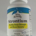 Terry Naturally Strontium 60 capsules Healthy Bone Strength & Density Exp 8/24
