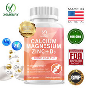 Calcium Magnesium Zinc + Vitamin D3 - Bone, Muscle, Joint & Nerve System Health