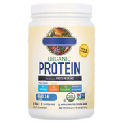 Organic Protein Powder, Vanilla, 20g, 18oz, Non-GMO, Gluten-Free