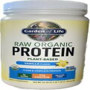 Garden of Life, RAW Organic Protein, Organic Plant Formula, Vanilla, 1.5 Lbs