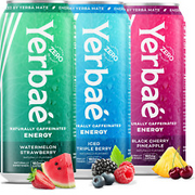 Yerbae Energy Beverage - Variety Power Pack, 0 Sugar, 0 Calories, 0 Carbs, Energ