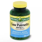 Spring Valley Saw Palmetto 450 Mg Prostate Supplement Urinary Health, 200 Caps