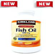Kirkland Signature Concentrated Fish Oil 1000mg Omega-3 300mg, 400 Softgels NEW