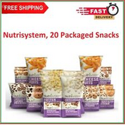Nutrisystem Weight Loss Sweet and Salty Snack Bundle, 20 Packaged Snacks