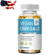 1200mg Omega 3 Fish Oil Capsules 3x Strength EPA & DHA,Highest Potency Caps