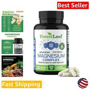 Advanced Magnesium Complex - 5 in 1 Formula for Bones, Muscles, Nerves & Sleep
