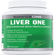 Liver One Supplements - 10 Antioxidant Ingredients for Natural Liver Support - M
