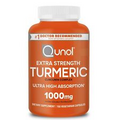 Qunol Turmeric Curcumin Supplement, Turmeric 1000mg with Ultra High Absorptio