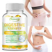 Digestive Enzymes- W/Probiotics & Prebiotics- Gas,Constipation & Bloating Relief