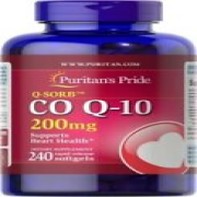 Puritans Pride CoQ10 200mg - 240 Softgels, Promotes Energy Production, Healthy