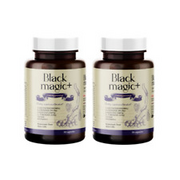 Black Magic Plus Brighten Aura Skin Reduce Dark Spot 20 Capsules X2