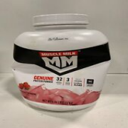 Muscle Milk Genuine Protein Powder, Strawberries N Creme, 32g Protein, 4.94lbs