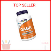 NOW Supplements, GABA (Gamma-Aminobutyric Acid) Powder, Neurotransmitter Support
