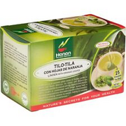 Hanan Linden Tea with Orange Leaves (Tilo con Naranja) - 25 Teabags of All-Na...