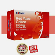 Edmark Red Yeast Coffee Organic Blend for Optimal Cholesterol Health