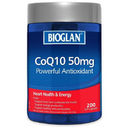 Bioglan CoQ10 50mg 200 Capsules ozhealthexperts