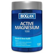 BIOGLAN ACTIVE MAGNESIUM 1000 150 TABS (MUSCLE ACHES & CRAMPS) OzHealthExperts
