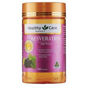 Healthy Care Resveratrol 180 Capsules OzHealthExperts